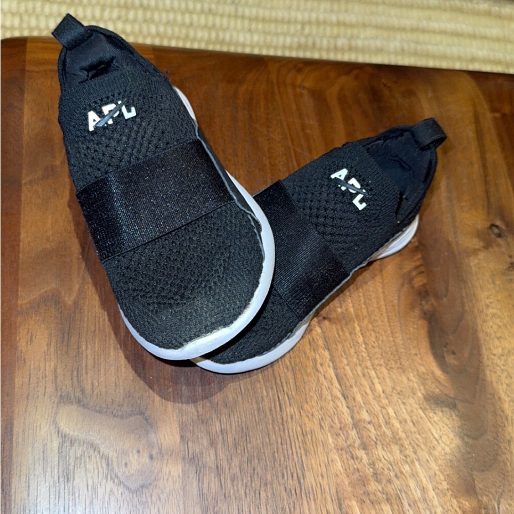 APL Black and White Athletic Shoes